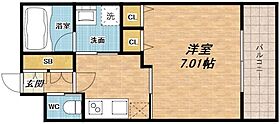 プレジオ南堀江  ｜ 大阪府大阪市西区南堀江4丁目15 7（賃貸マンション1K・7階・25.20㎡） その2