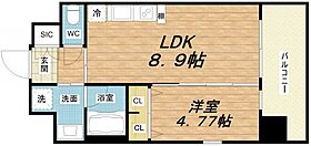 プレジオ布施ASIAN  ｜ 大阪府東大阪市足代北1丁目10（賃貸マンション1LDK・7階・34.31㎡） その2