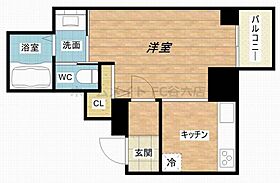 プラチナム松屋町  ｜ 大阪府大阪市中央区内久宝寺町4丁目3-3（賃貸マンション1K・5階・26.23㎡） その2