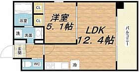 プレジオ阿波座  ｜ 大阪府大阪市西区川口3丁目3-11（賃貸マンション1LDK・2階・40.92㎡） その2