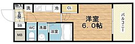 ザ・ウエストマークシティプレミアム  ｜ 大阪府大阪市西区九条2丁目4-9（賃貸マンション1K・2階・21.60㎡） その2