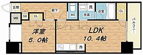 LaDouceur中之島  ｜ 大阪府大阪市西区土佐堀3丁目3-2（賃貸マンション1LDK・5階・39.60㎡） その2