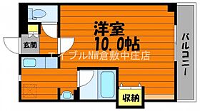 スカイコートマンションI  ｜ 岡山県倉敷市徳芳（賃貸マンション1K・3階・28.00㎡） その2