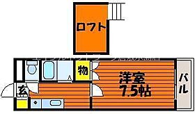 ルミナス天城 203 ｜ 岡山県倉敷市藤戸町天城603（賃貸アパート1K・2階・22.68㎡） その2