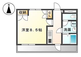 メルヴェール 103 ｜ 岡山県倉敷市福島（賃貸アパート1K・1階・28.56㎡） その2