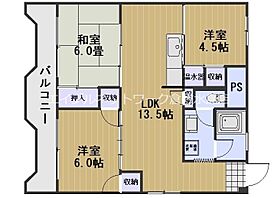 岡山県岡山市北区庭瀬161-1（賃貸マンション3LDK・3階・64.17㎡） その2