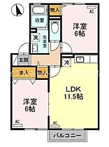 エフロレンス山陽　C棟 203 ｜ 岡山県倉敷市玉島乙島2518-16（賃貸アパート2LDK・2階・53.48㎡） その2