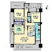 アルファステイツ中庄駅前 401 ｜ 岡山県倉敷市鳥羽37-4（賃貸マンション3LDK・4階・78.47㎡） その2