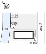 レオパレスエストゥベンダII 204 ｜ 岡山県倉敷市西阿知町新田11-1（賃貸アパート1K・2階・19.87㎡） その3