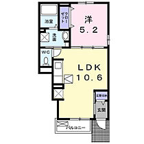 フリシュ輝II 103 ｜ 岡山県岡山市北区庭瀬277番地（賃貸アパート1LDK・1階・37.38㎡） その2