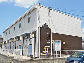 レオパレスハピネス米倉 202 ｜ 岡山県岡山市南区米倉字前田35-7（賃貸アパート1K・2階・26.08㎡） その1