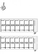 レオパレスラピュタ 202 ｜ 岡山県岡山市北区西古松1丁目12-4（賃貸アパート1K・2階・20.28㎡） その4