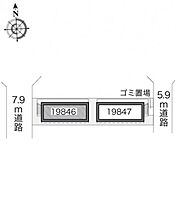 レオパレスシティパルI 104 ｜ 岡山県岡山市北区富田町2丁目10-10（賃貸アパート1K・1階・19.87㎡） その12