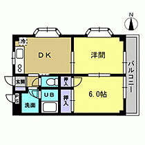 エーデルワイス近藤 303 ｜ 東京都あきる野市秋川5丁目10-4（賃貸マンション2DK・3階・43.73㎡） その2