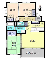 ブァンテージ淳　B棟 202 ｜ 東京都あきる野市原小宮1-1-10（賃貸マンション3LDK・2階・60.79㎡） その2