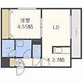 ルミエ平岸2階5.2万円
