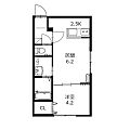 プラウド菊水1階5.3万円