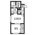 グランセルクル中島公園2階5.4万円