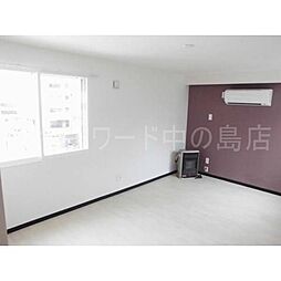 レーベルシャトー菊水 201 2階1Kのリビング/ダイニング