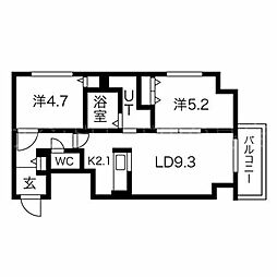 ブランシャールALAIN北18条 2階