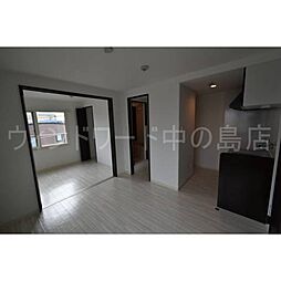 ラグジースペース南郷 201 2階1LDKのリビング/ダイニング