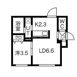 Grandee桑園(グランディー桑園) 1階
