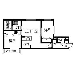 ブランシャール円山医大前 2階