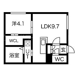 ルフト月寒 2階/202