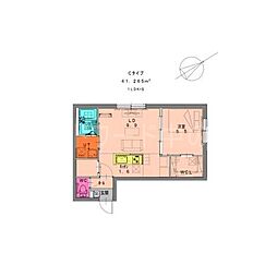 Partire南郷通6丁目(パルティーレ南郷通6丁目) 2階