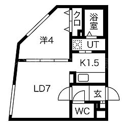 ラフィーネ平岸公園 3階/305
