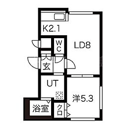 グランドサクセス平岸 1階/101