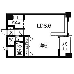 ハウスオブリザ中の島 I 5階