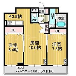 稲嶺館 2階/202