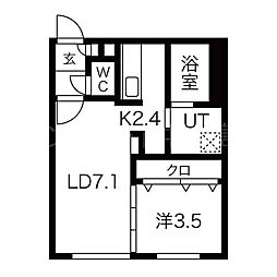 ウェルノント 1階/103