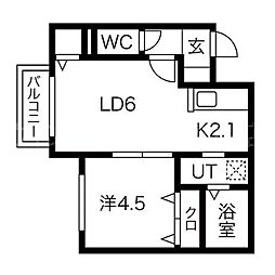 フォートレス澄川 2階