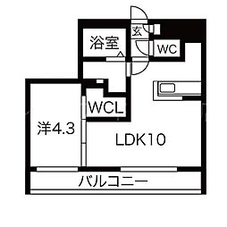 casaSC白石2nd 2階
