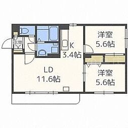 大光21番館 2階