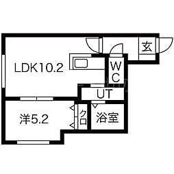 アルファー豊平 5階