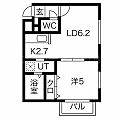 カハラ澄川1階4.7万円