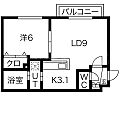 フィーノW-24階5.6万円