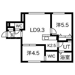 ラフィナート月寒 3階/302