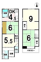 深草フチ町　中古テラスハウス