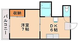 間取図画像 1DK