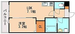 MAI MIO (マイミオ) 1LDKの間取図画像