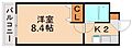フラット7肘井4階2.7万円