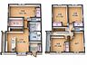 間取り：2680万円、4LDK+S（納戸）、土地面積118.51m2、建物面積128m2