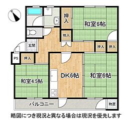 間取図画像 3DK