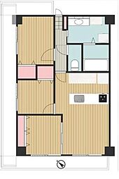 間取図画像 3LDK