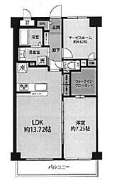 間取図画像 1SLDK