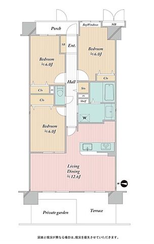 間取り ダイアパレスルネッサせんげん台 1階/-